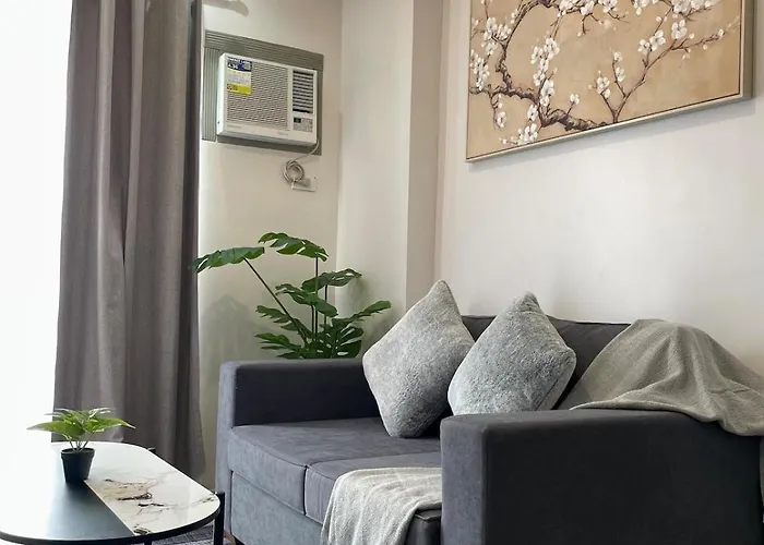 A Minimalist And Spacious 1br At Amani Grand Residences Mactan Near Mcia Lägenhet Lapu-Lapu City