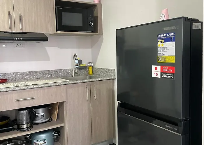 Lägenhet A Minimalist And Spacious 1br At Amani Grand Residences Mactan Near Mcia *