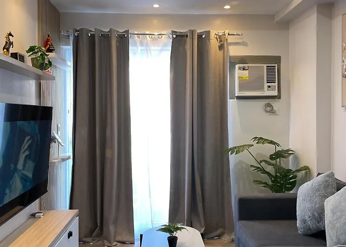 A Minimalist And Spacious 1br At Amani Grand Residences Mactan Near Mcia *