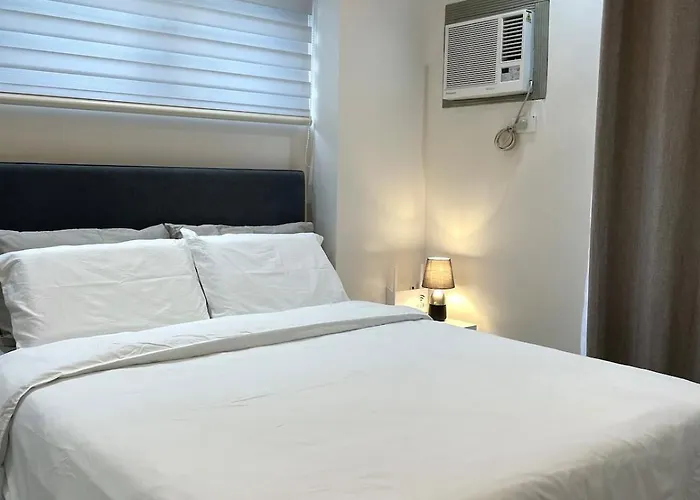 Lägenhet A Minimalist And Spacious 1br At Amani Grand Residences Mactan Near Mcia