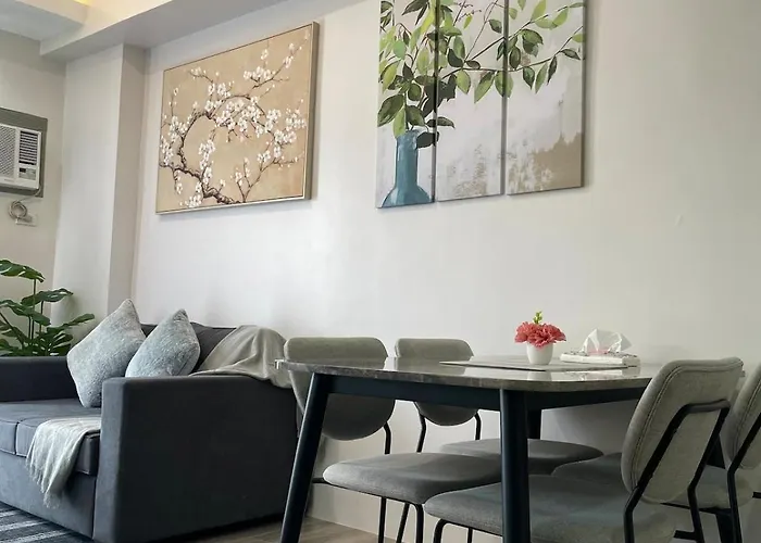 A Minimalist And Spacious 1br At Amani Grand Residences Mactan Near Mcia