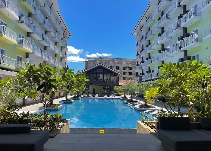Lägenhet A Minimalist And Spacious 1br At Amani Grand Residences Mactan Near Mcia *