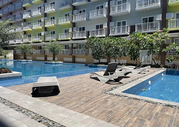 A Minimalist And Spacious 1br At Amani Grand Residences Mactan Near Mcia *