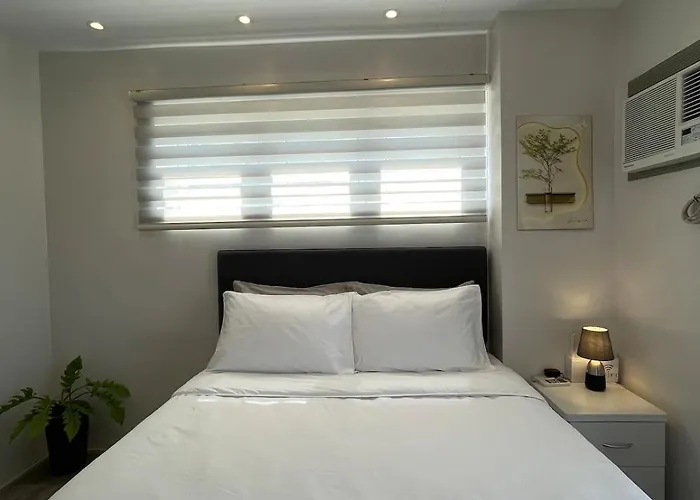 A Minimalist And Spacious 1br At Amani Grand Residences Mactan Near Mcia Lägenhet *