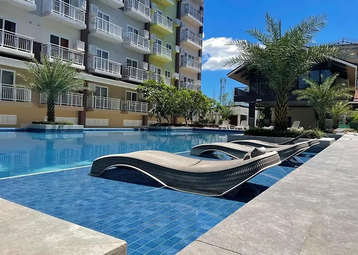 A Minimalist And Spacious 1br At Amani Grand Residences Mactan Near Mcia